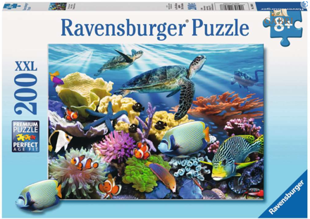 RAVENSBURGER Puzzle Život v oceánu XXL 200 dílků