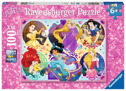 RAVENSBURGER Puzzle Disney princezny: Buď silná, buď svá XXL 100 dílků