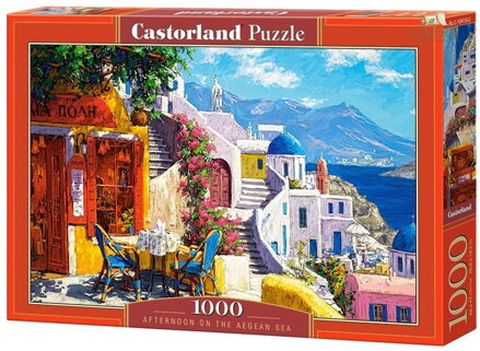 CASTORLAND Puzzle Odpoledne u Egejského moře 1000 dílků