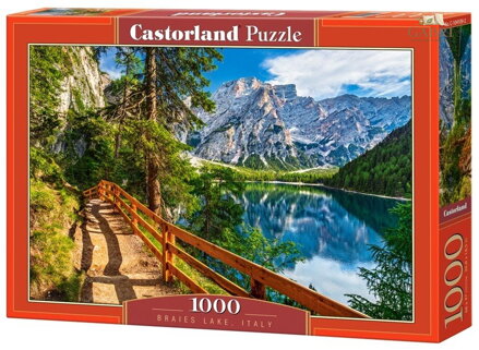 CASTORLAND Puzzle Braies Lake, Itálie 1000 dílků