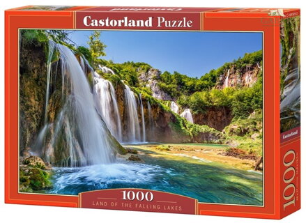 CASTORLAND Puzzle Země vodopádů 1000 dílků