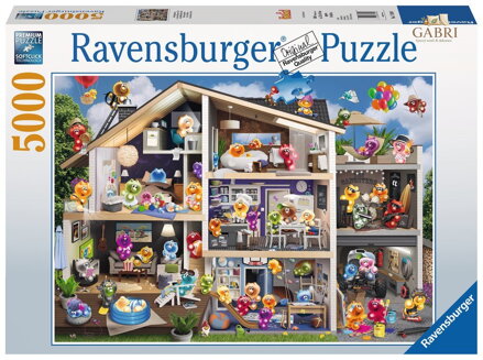 RAVENSBURGER Puzzle Domeček pro Gelini 5000 dílků