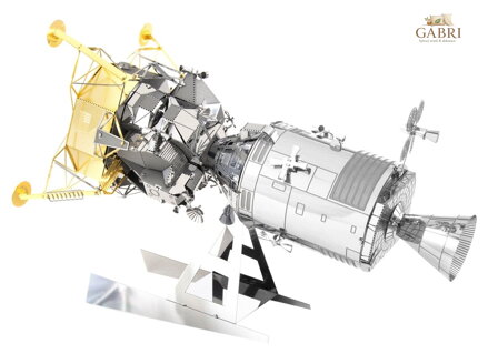 METAL EARTH 3D puzzle Apollo CSM s lunárním modulem