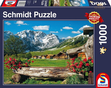 SCHMIDT Puzzle Horský ráj 1000 dílků