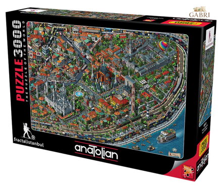 ANATOLIAN Puzzle Hemžení v Istanbulu 3000 dílků