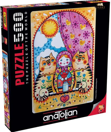 ANATOLIAN Puzzle Matryoshka 500 dílků