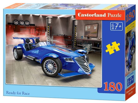 CASTORLAND Puzzle Připraveno k závodu 180 dílků