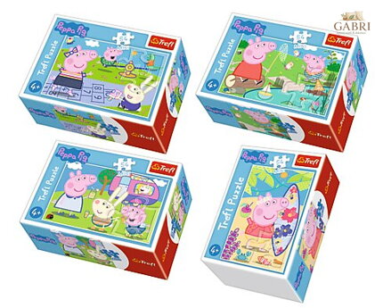 TREFL Displej Puzzle Prasátko Peppa 54 dílků (40 ks)