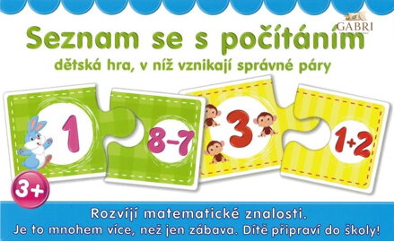 DOHÁNY Puzzle dvojice Seznam se s počítáním