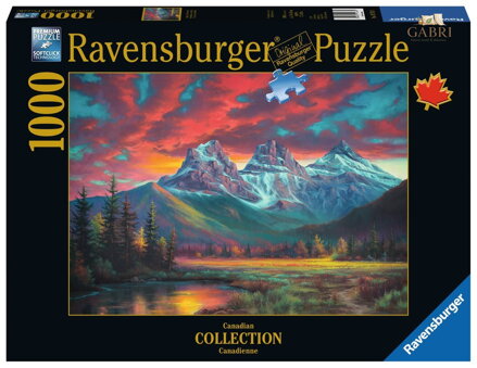 RAVENSBURGER Puzzle Canadian Collection: Tři sestry, Alberta 1000 dílků