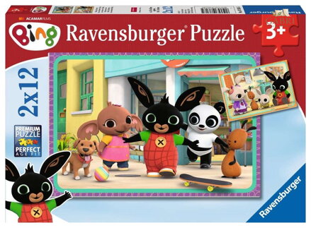 RAVENSBURGER Puzzle Bing 2x12 dílků