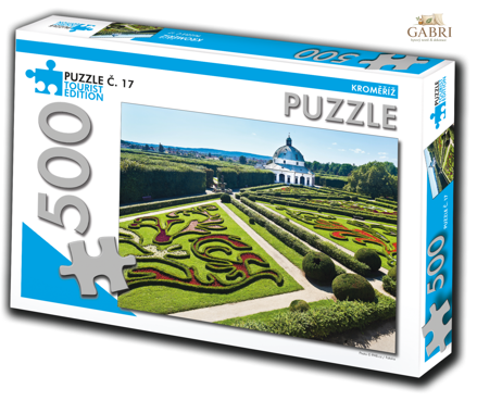 TOURIST EDITION Puzzle Kroměříž - Květná zahrada 500 dílků (č.17)