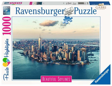 RAVENSBURGER Puzzle New York, USA 1000 dílků