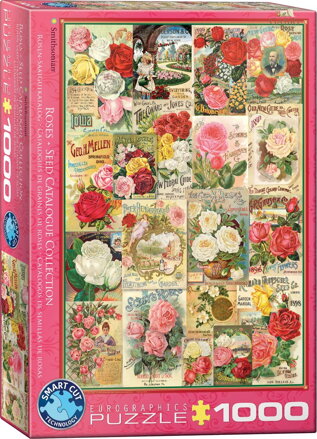EUROGRAPHICS Puzzle Katalog semínek: Růže 1000 dílků