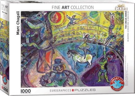 EUROGRAPHICS Puzzle Cirkusový kůň 1000 dílků