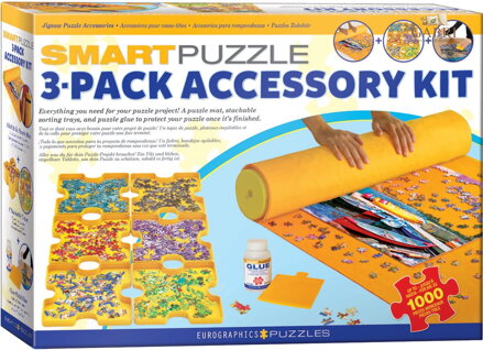 EUROGRAPHICS Smart puzzle Sada příslušenství pro skládání puzzle 3v1