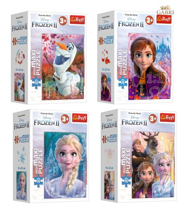 TREFL Displej Puzzle Ledové království 2, 20 dílků (24 ks)