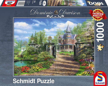SCHMIDT Puzzle Idylické venkovské stavení 1000 dílků