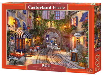 CASTORLAND Puzzle Francouzská ulička 500 dílků