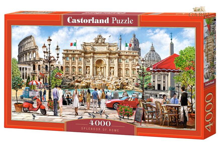 CASTORLAND Puzzle Krása Říma 4000 dílků