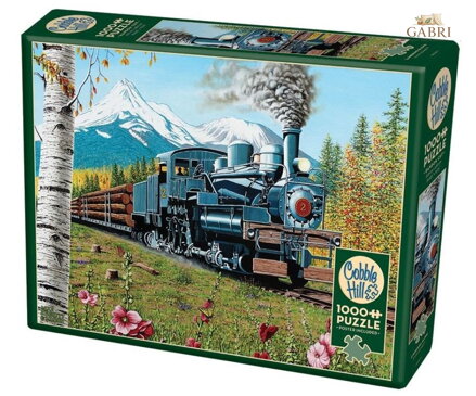 COBBLE HILL Puzzle Těžba dřeva 1000 dílků