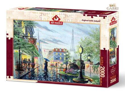 ART PUZZLE Puzzle Letní déšť v Paříži 2000 dílků