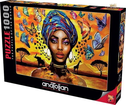 ANATOLIAN Puzzle Nádherná žena 1000 dílků
