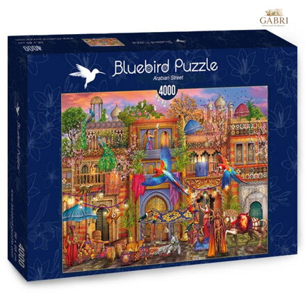 BLUEBIRD Puzzle Arabská ulice 4000 dílků