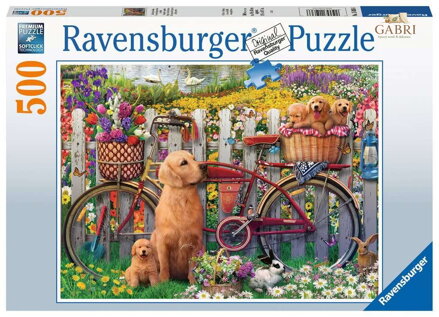 RAVENSBURGER Puzzle Roztomilí psi 500 dílků