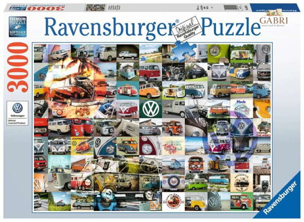 RAVENSBURGER Puzzle 99 fotografií VW 3000 dílků