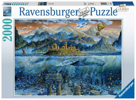 RAVENSBURGER Puzzle Moudrá velryba 2000 dílků