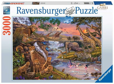 RAVENSBURGER Puzzle Království zvířat 3000 dílků
