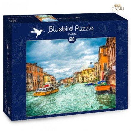 BLUEBIRD Puzzle Benátky, Itálie 500 dílků