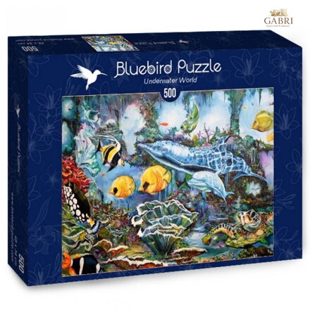 BLUEBIRD Puzzle Podvodní říše 500 dílků