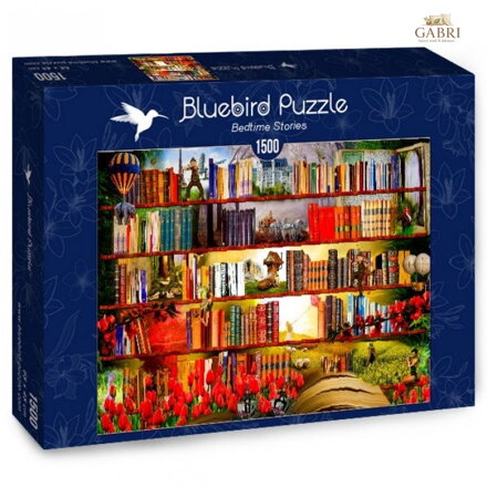 BLUEBIRD Puzzle Pohádky na dobrou noc 1500 dílků