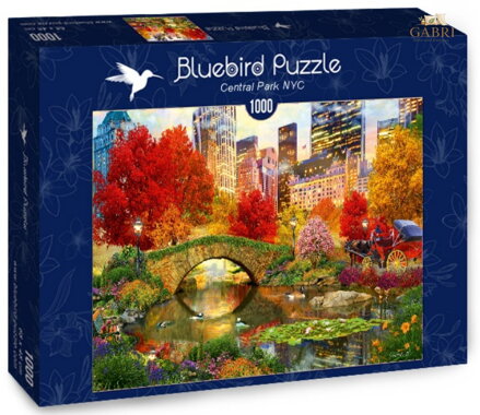 BLUEBIRD Puzzle Central Park, New York 1000 dílků