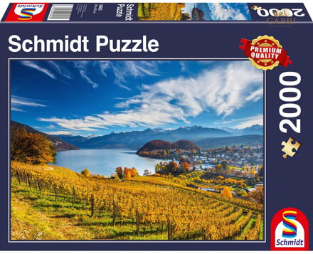 SCHMIDT Puzzle Vinohrady 2000 dílků