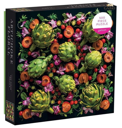 GALISON Čtvercové puzzle Artyčoky 500 dílků
