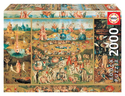 EDUCA Puzzle Zahrada pozemských rozkoší 2000 dílků