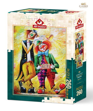 ART PUZZLE Puzzle Klauni 260 dílků