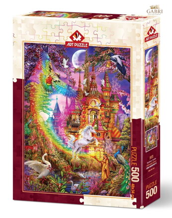 ART PUZZLE Puzzle Duhový hrad 500 dílků