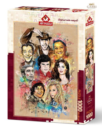ART PUZZLE Puzzle Turecké filmy 1000 dílků