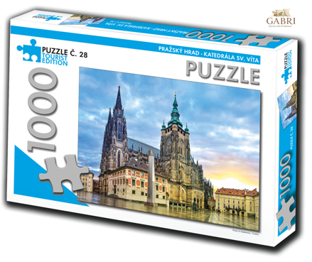 TOURIST EDITION Puzzle Katedrála sv. Víta, Praha 1000 dílků (č.28)