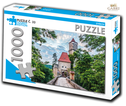 TOURIST EDITION Puzzle Zvíkov 1000 dílků (č.33)