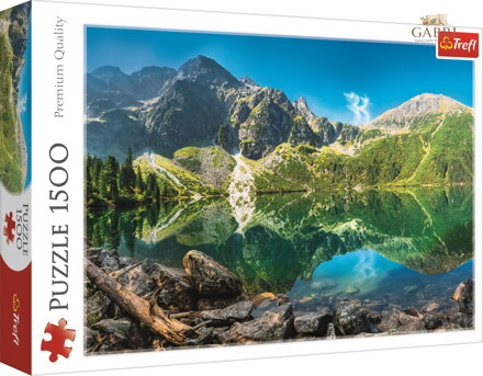 TREFL Puzzle Jezero Morskie Oko, Tatry 1500 dílků