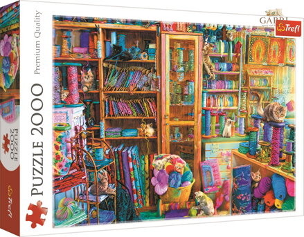 TREFL Puzzle Kočičí ráj 2000 dílků