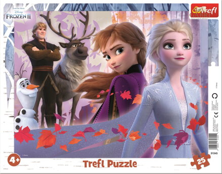 TREFL Puzzle Ledové království: Dobrodružství 25 dílků