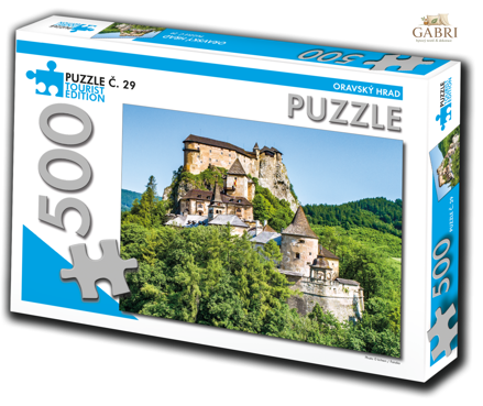 TOURIST EDITION Puzzle Oravský hrad 500 dílků (č.29)