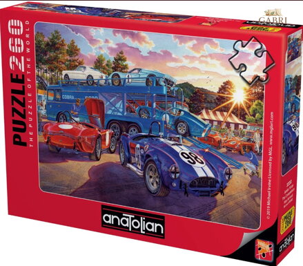 ANATOLIAN Puzzle Závodníci přijeli 260 dílků