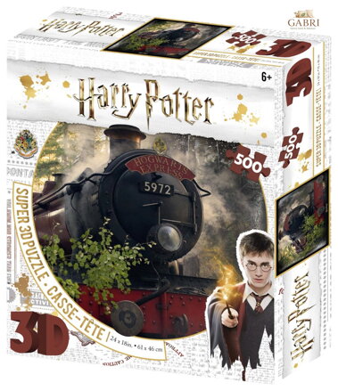 PRIME 3D Puzzle Harry Potter: Bradavický expres 3D 500 dílků